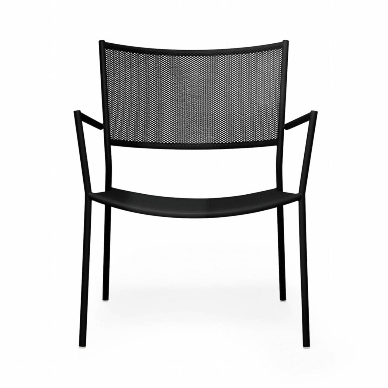 Jig Mesh Easy Chair: Black