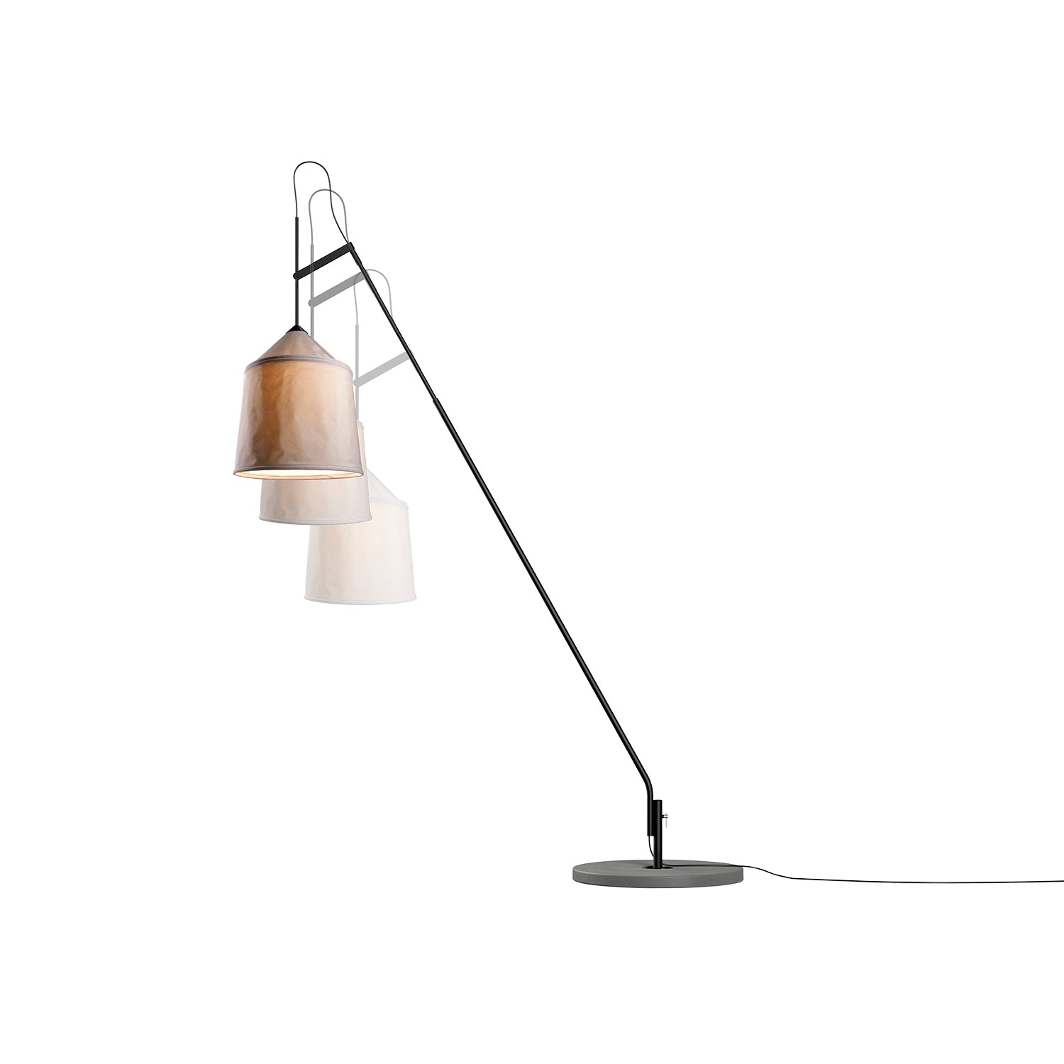 Jaima Floor Lamp: Outdoor + Beige