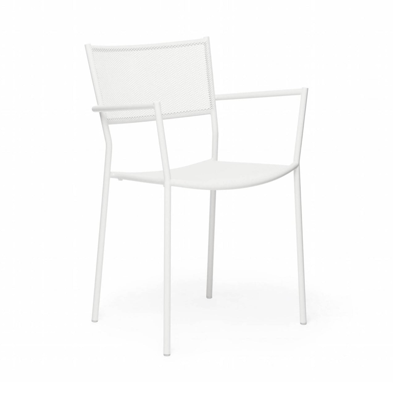 Jig Mesh Armchair: White