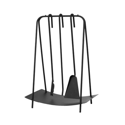 Port Fireplace Tools: Black