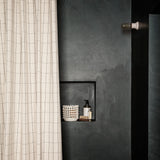 Chambray Shower Curtain