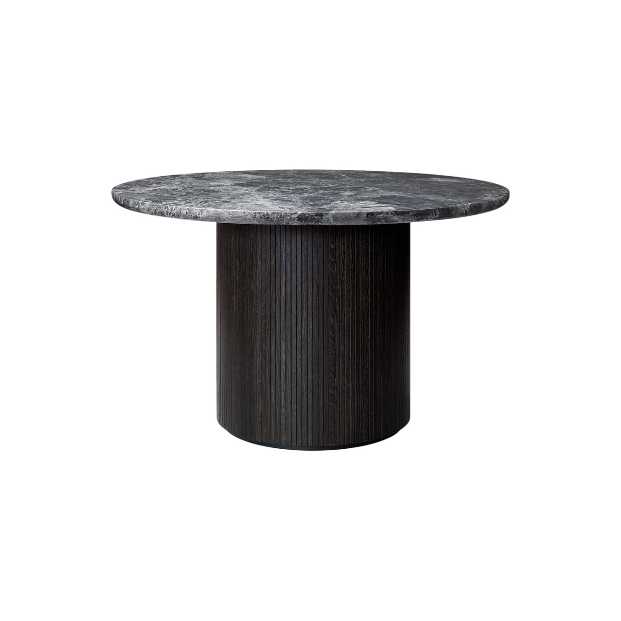 Moon Round Dining Table: Marble Top + Small - 47.2
