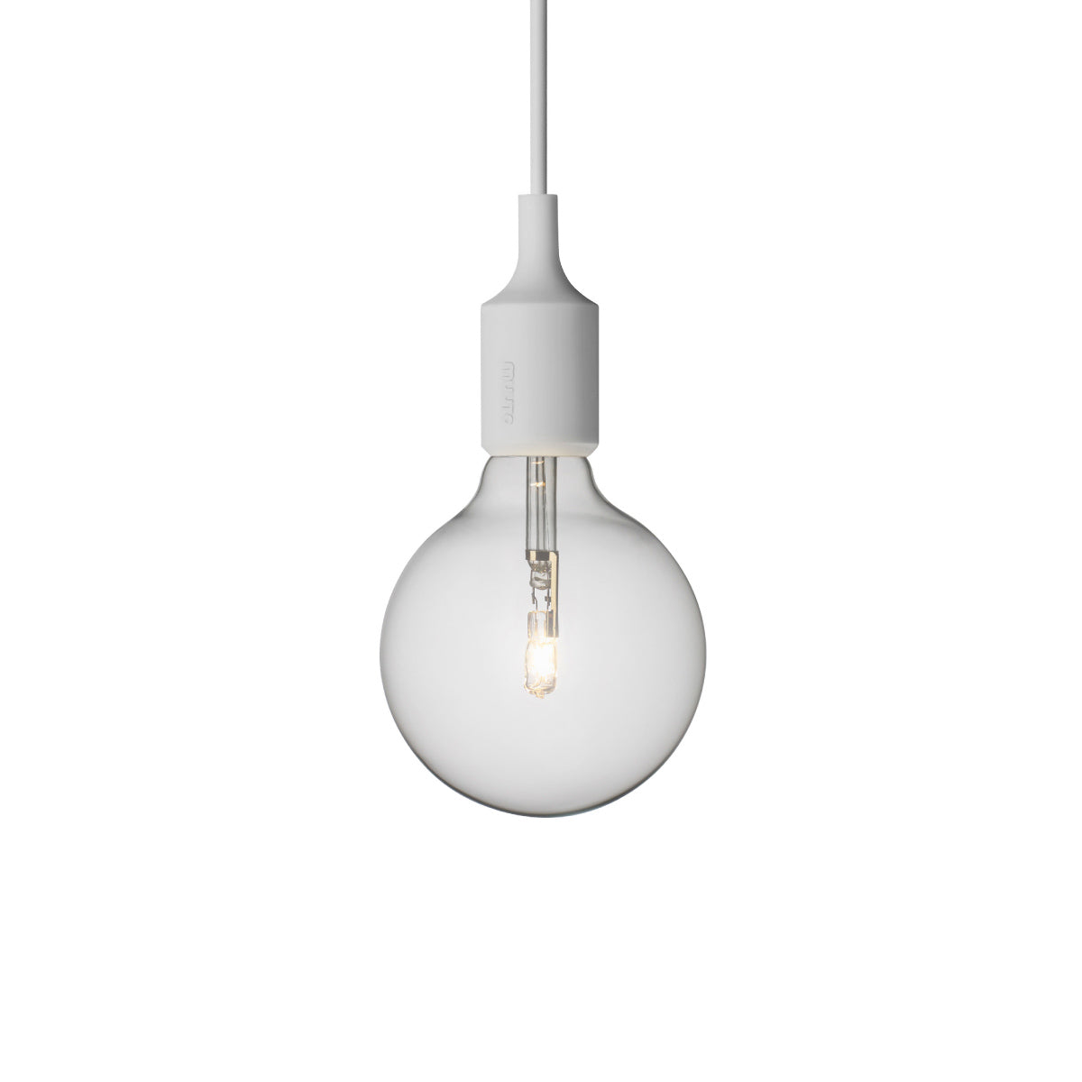 E27 Silicone Light: Light Grey