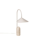 Arum Table Lamp: Cashmere