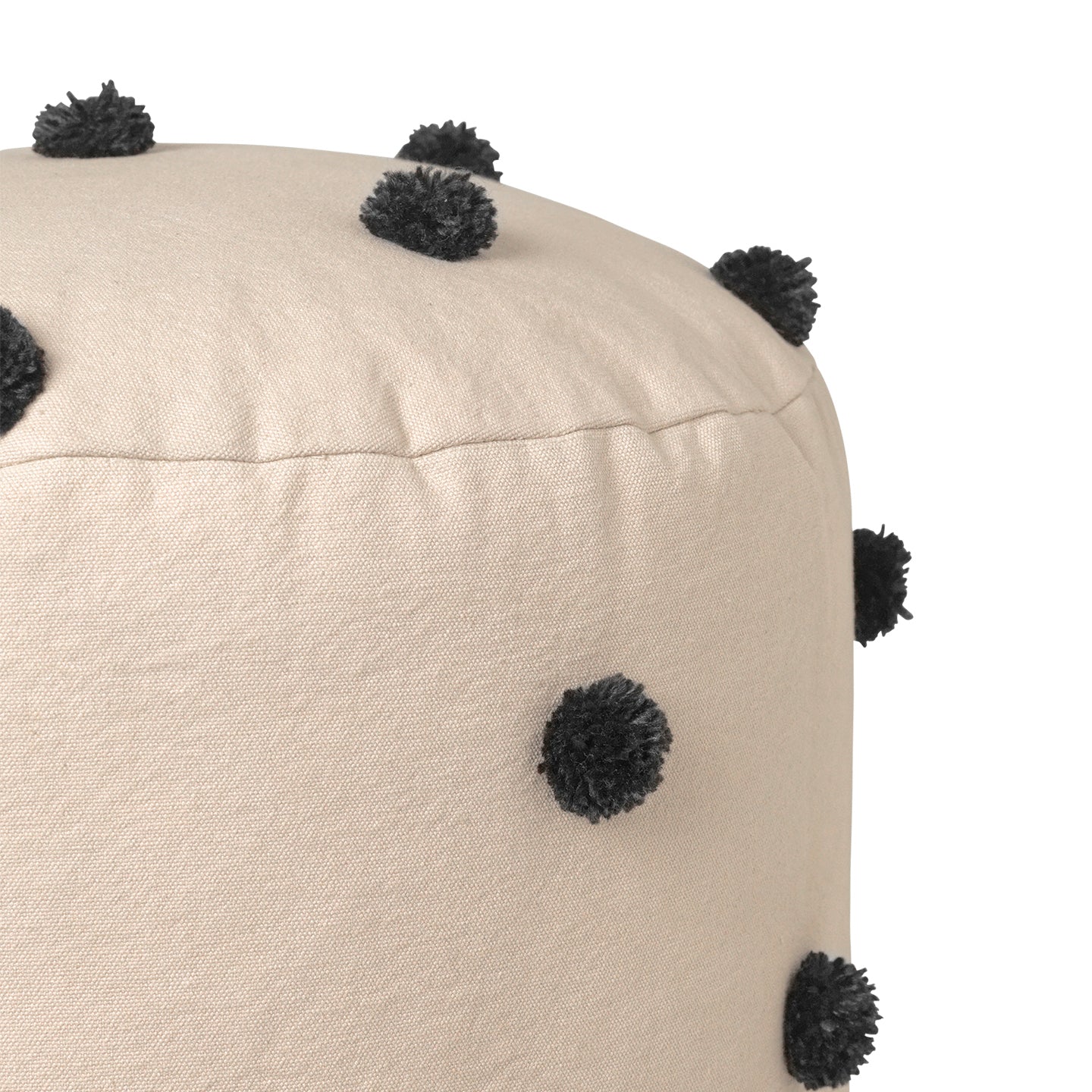 Dot Tufted Pouf