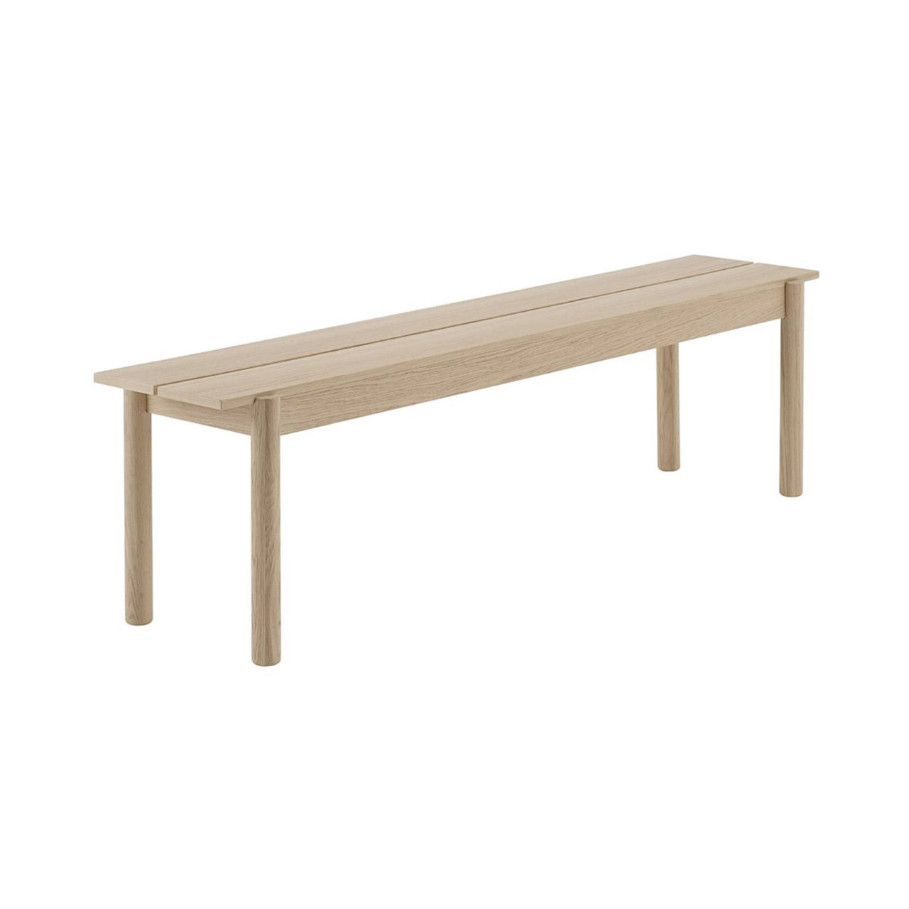 Linear Wood Bench: Large - 66.9