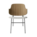 The Penguin Lounge Chair: Upholstered + Natural Oak + Hallingdal 65 110