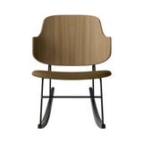 The Penguin Rocking Chair: Upholstered + Natural Oak + Re Wool 0448
