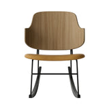 The Penguin Rocking Chair: Upholstered + Natural Oak + Dakar 0250