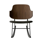 The Penguin Rocking Chair: Upholstered + Walnut + Dakar 0842