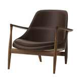 Elizabeth Lounge Chair: Walnut + Dakar 0329