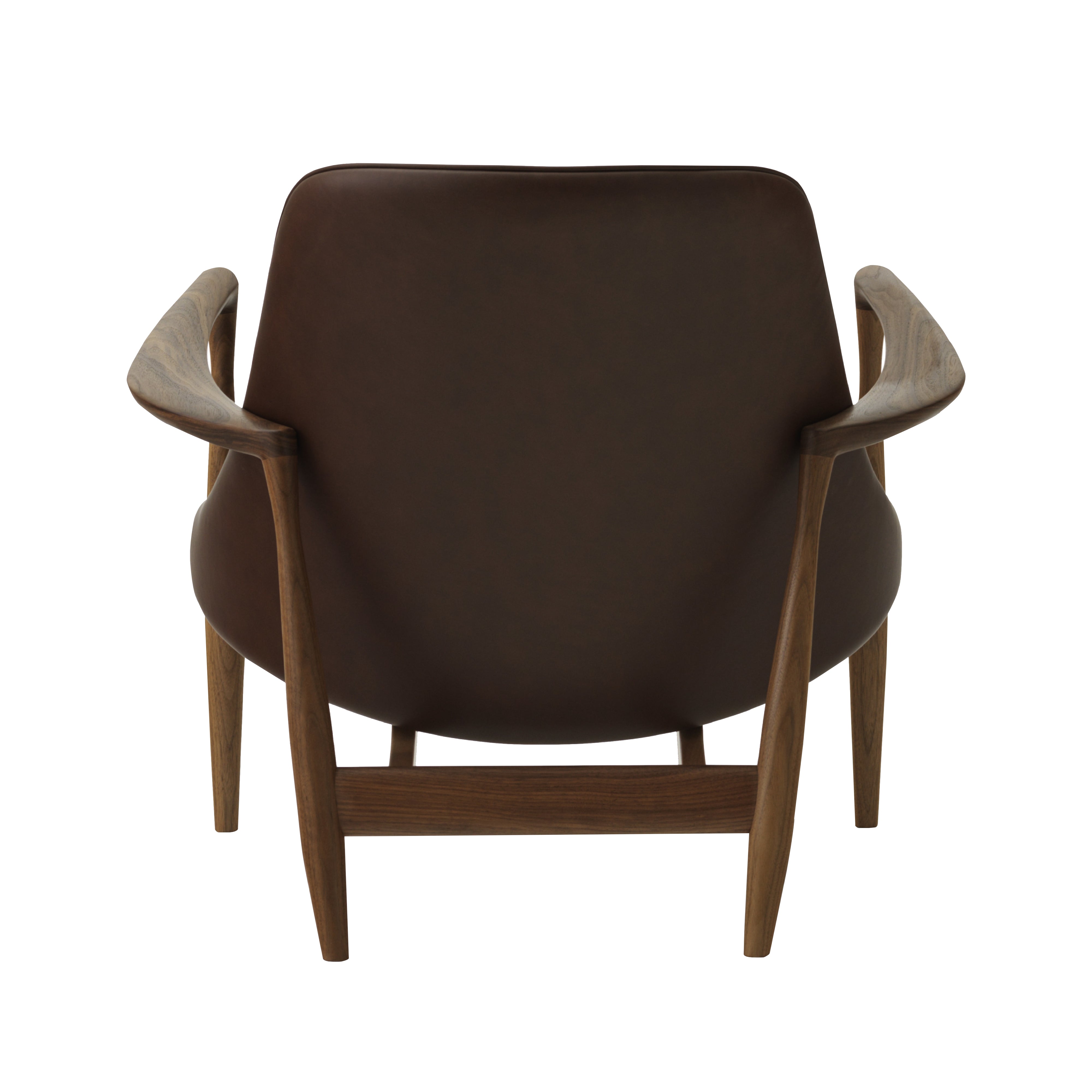 Elizabeth Lounge Chair: Walnut + Dakar 0329