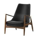 The Seal Lounge Chair: High + Walnut + Dakar 0842