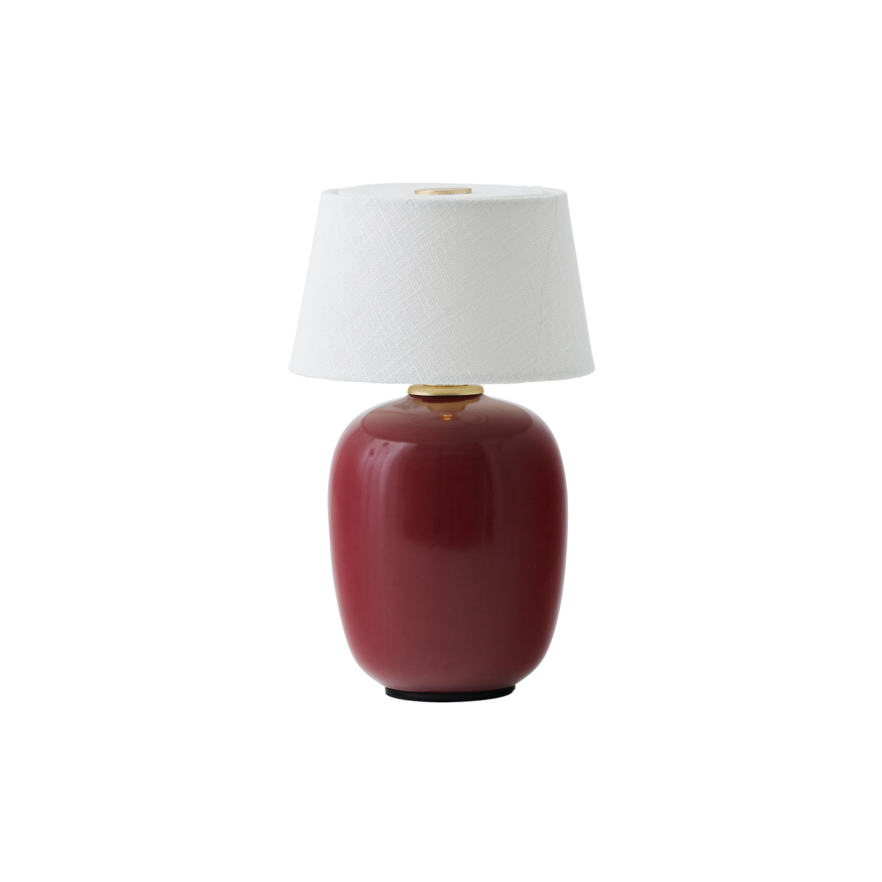 Torso Portable Table Lamp: Ruby
