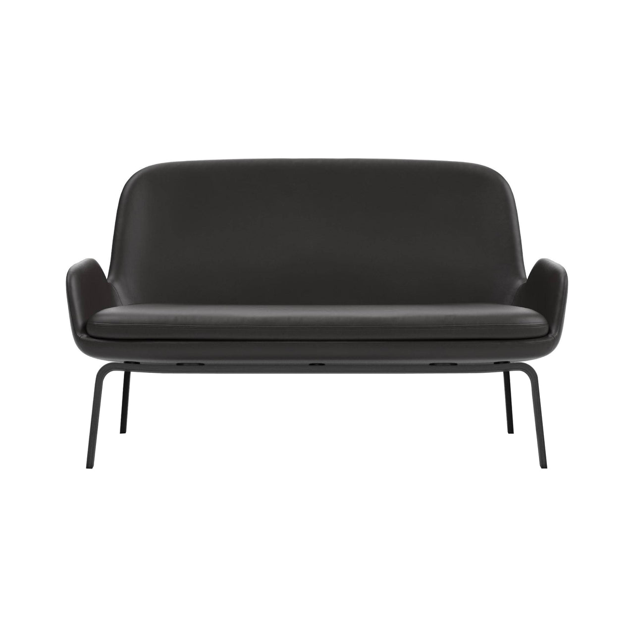 Era Sofa: Wood Base + Black Oak