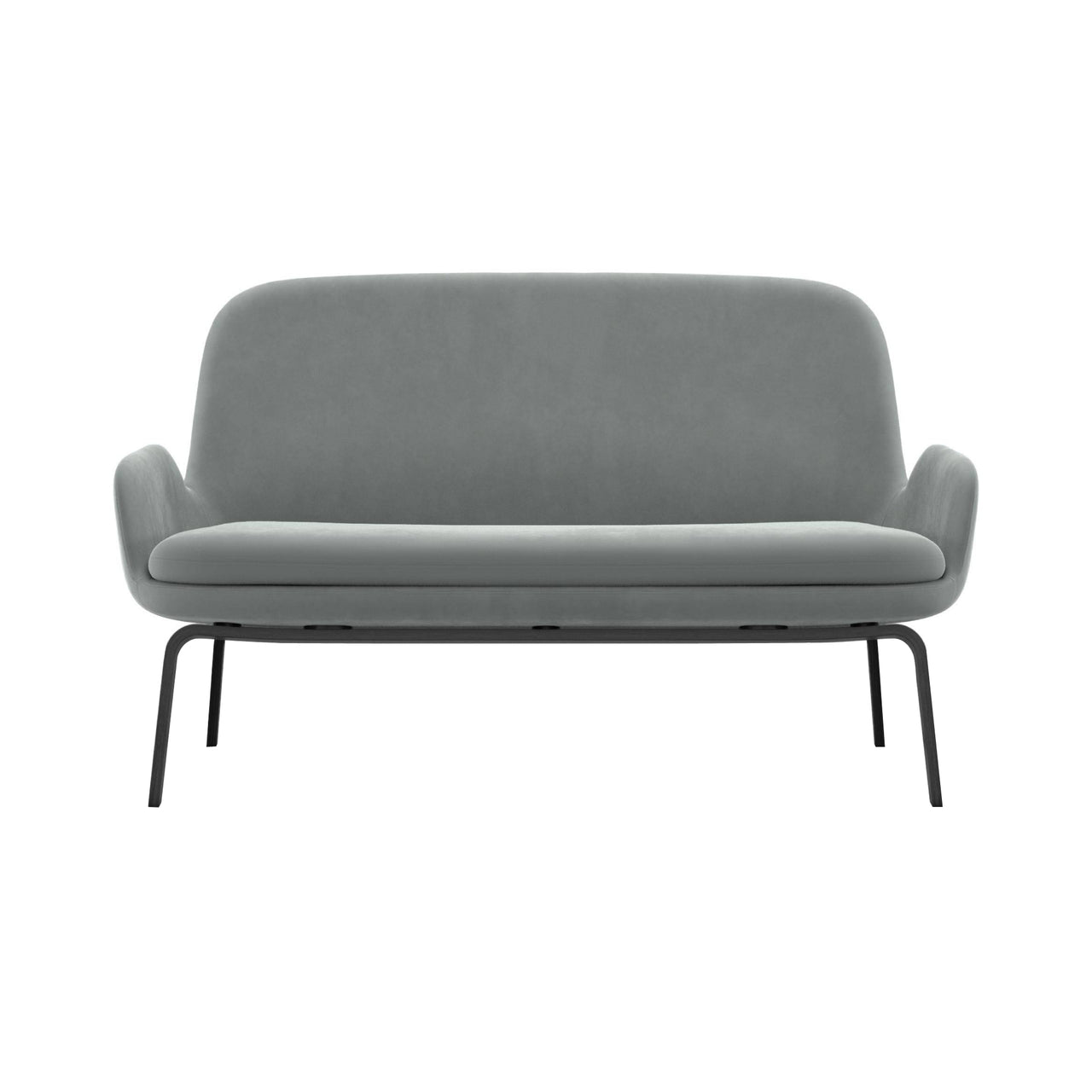 Era Sofa: Wood Base + Black Oak