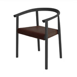 Tokyo Chair: Chair - Black Ash + Brown