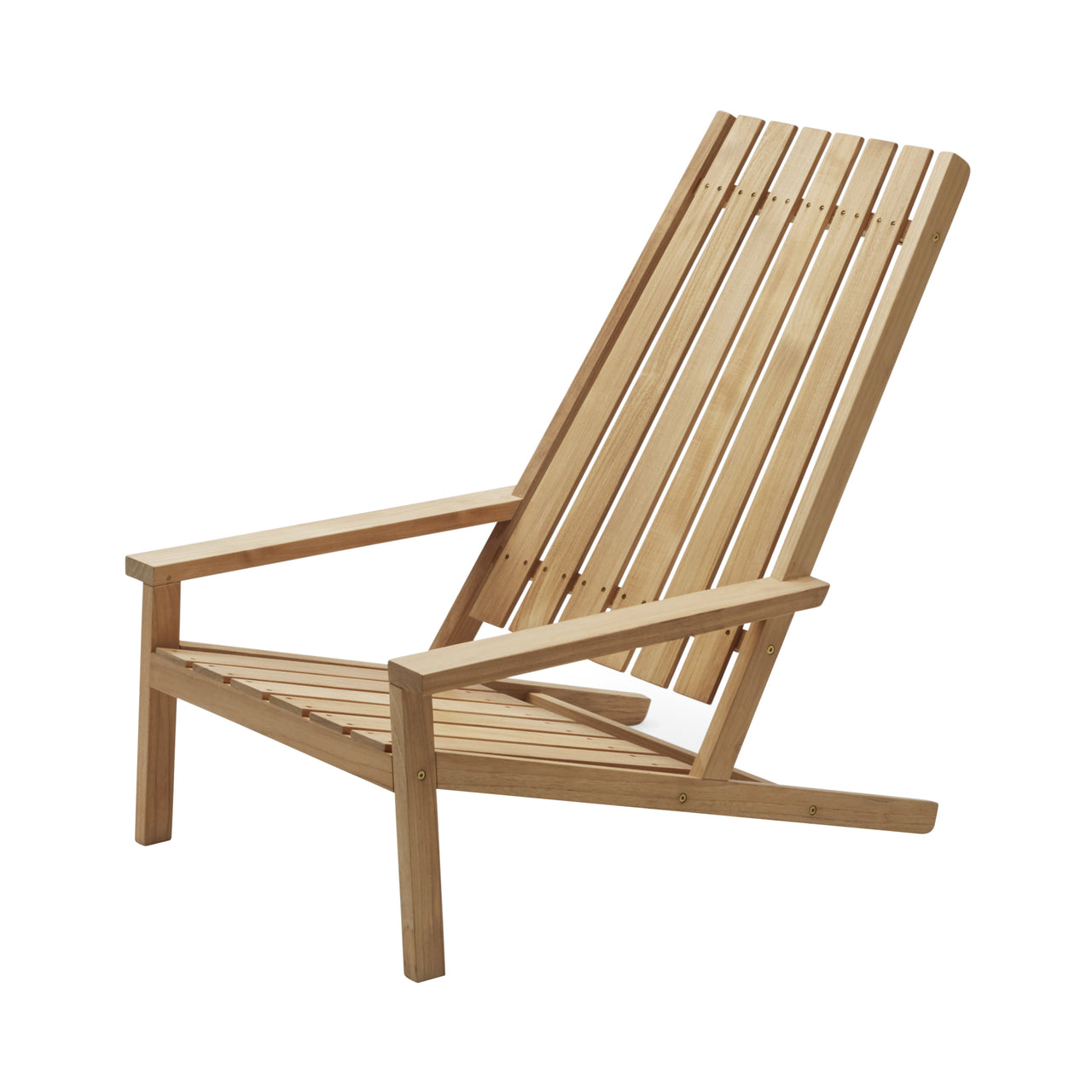 Between Lines Deck Chair: Without Cushion
