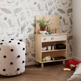 Dot Tufted Pouf