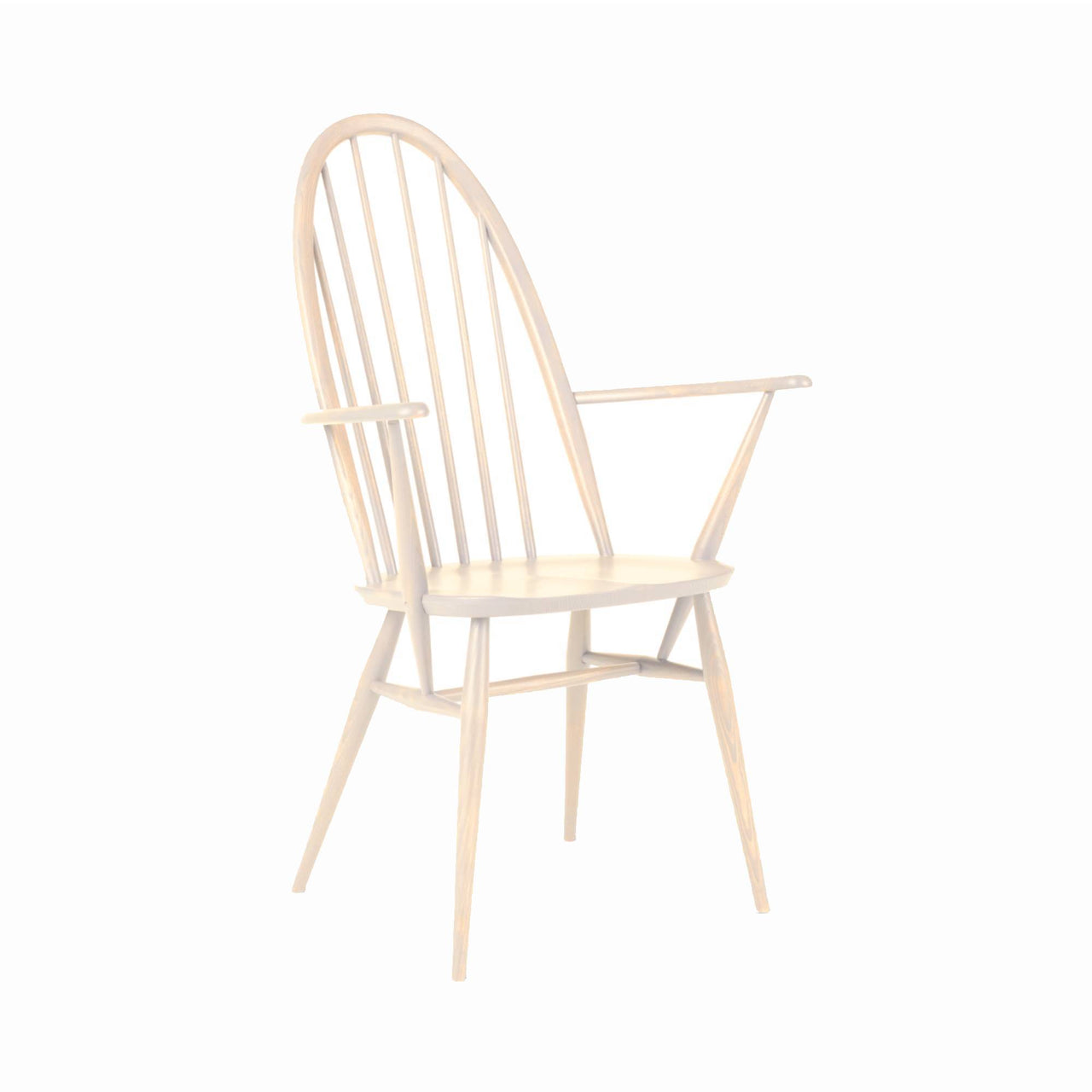 Originals Utility High Back Armchair: Natural Ash