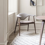 Masculo Dining Chair: Wood Base
