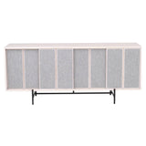 Canvas Large Cabinet Upholstered: Large + Stained Off White