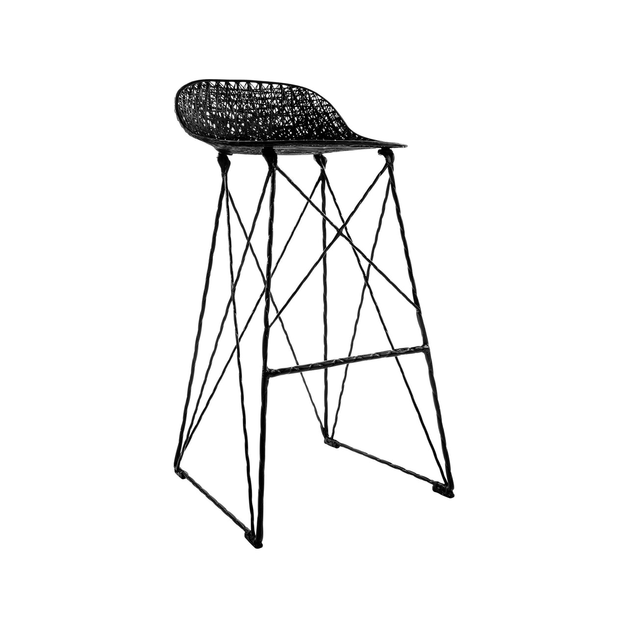 Carbon Bar + Counter Stool: Counter + Without Seat Pad
