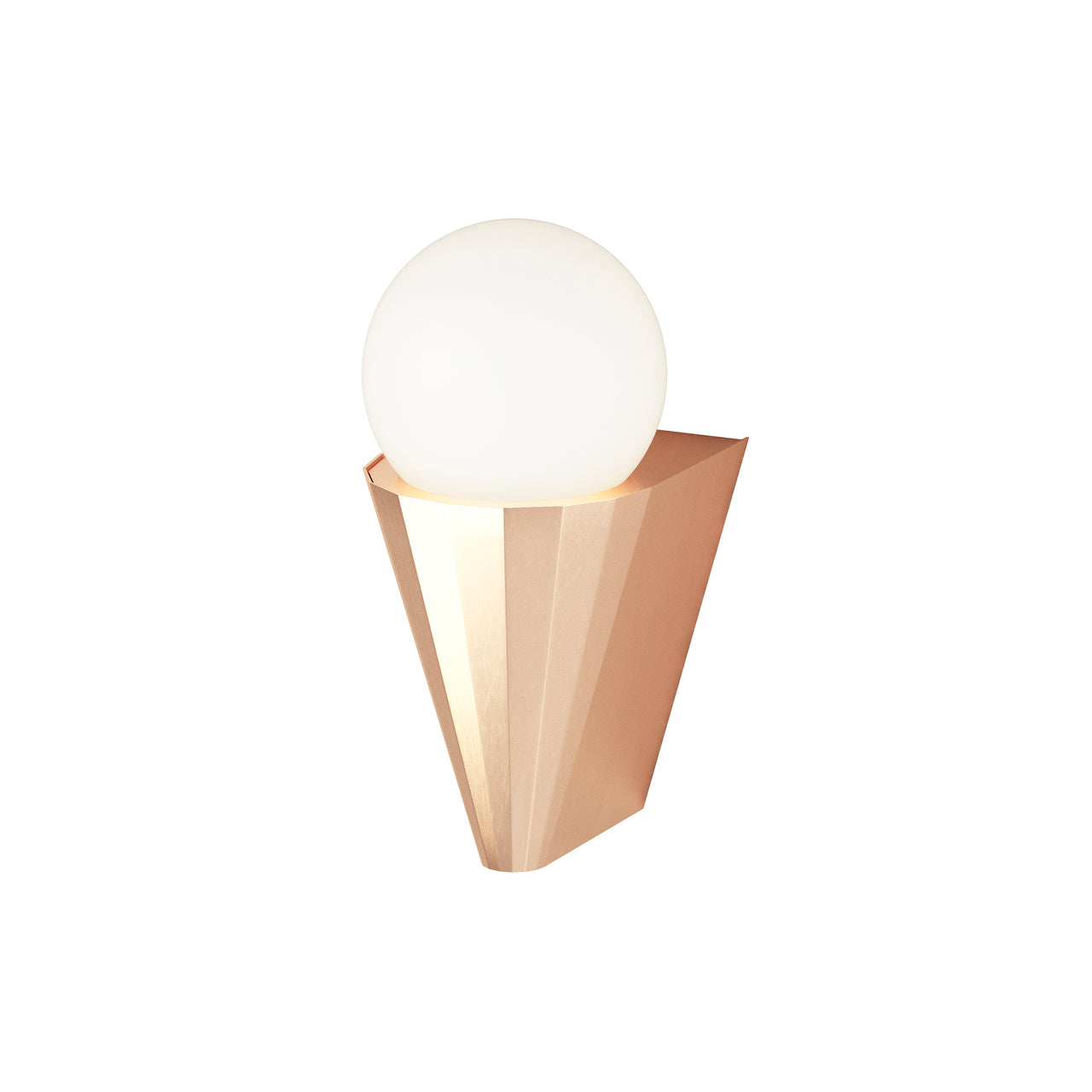 IP Cornet Wall Light: Satin Copper