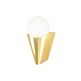 IP Cornet Wall Light: Polished  Brass