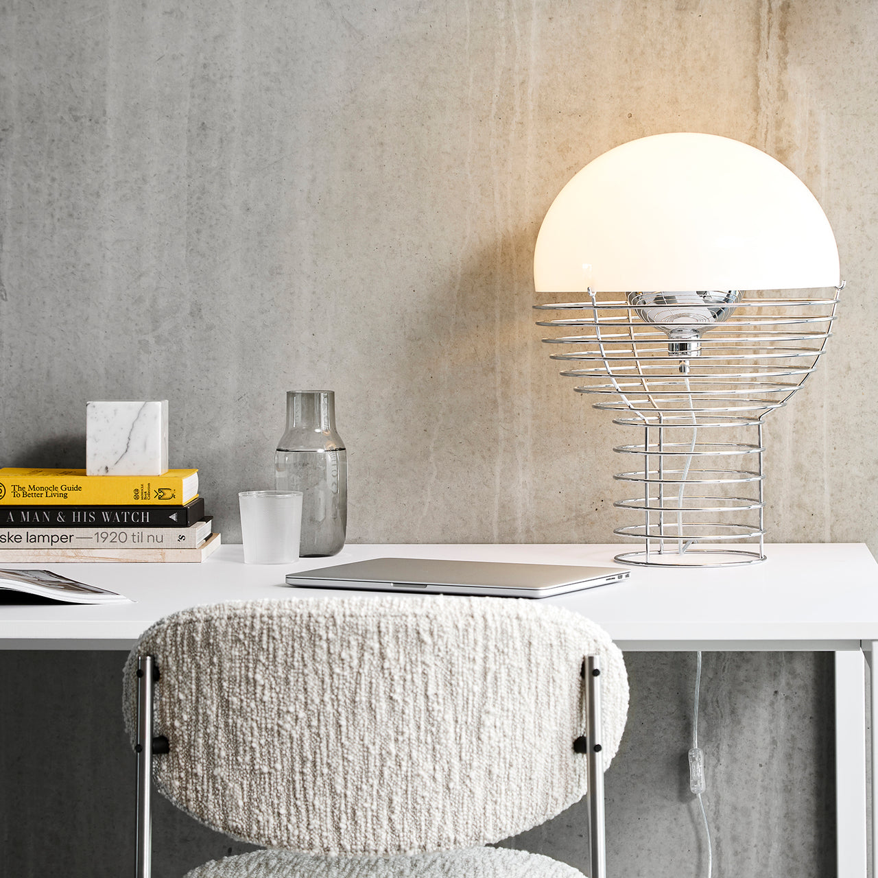 Wire Table Lamp