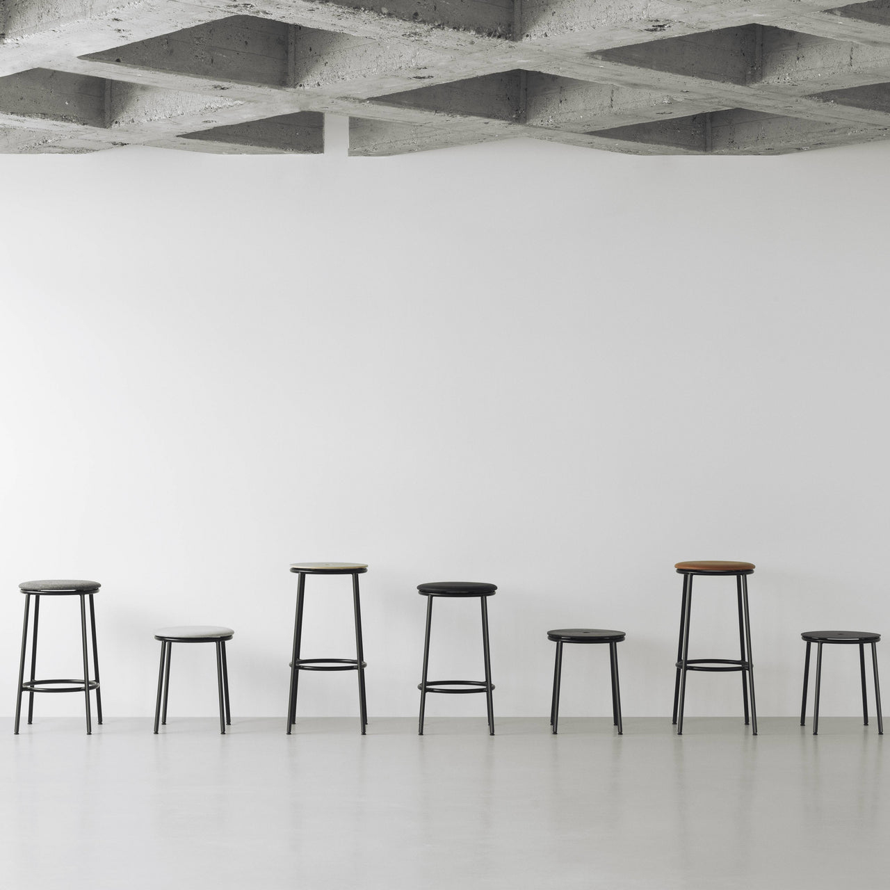 Circa Bar + Counter Stool: Upholstered