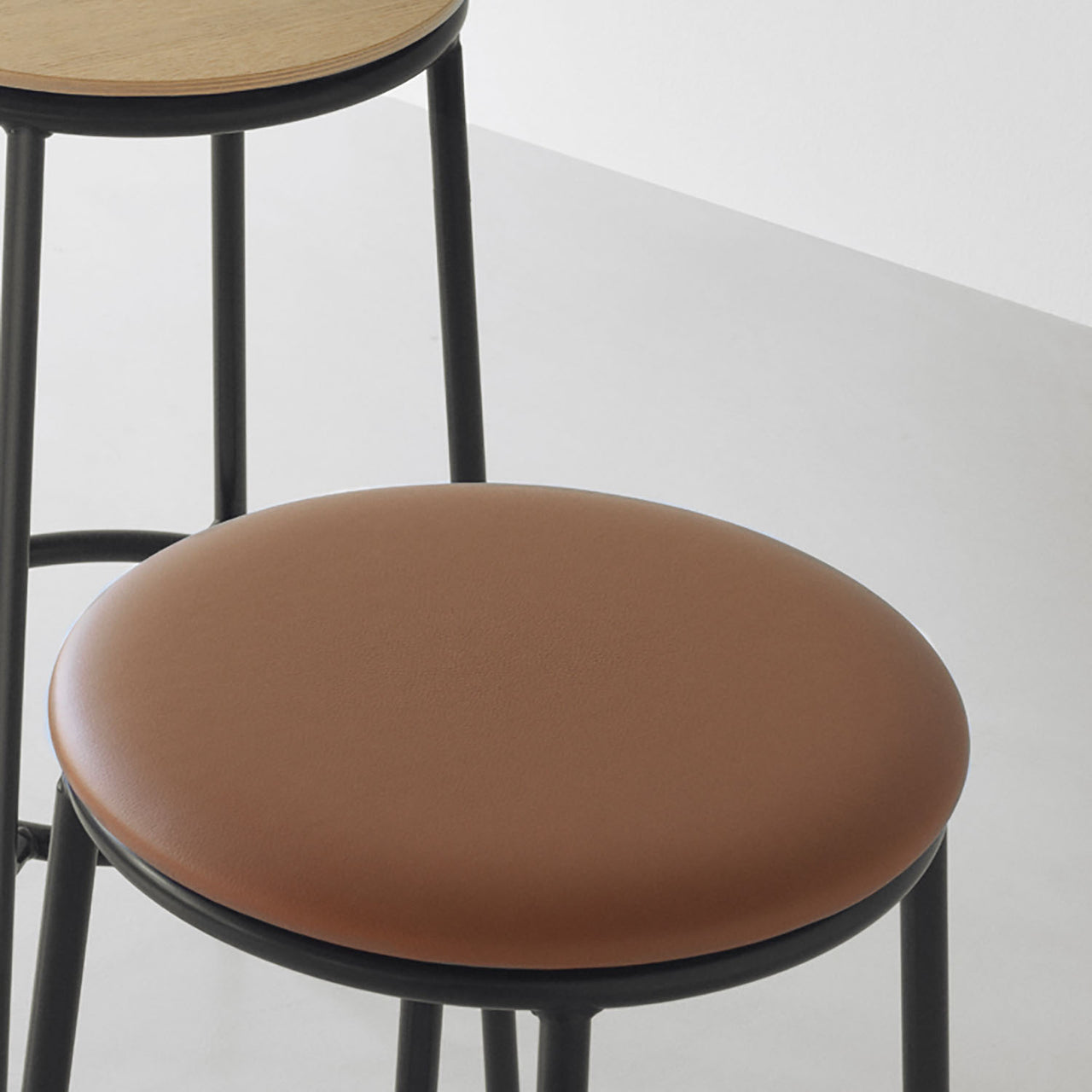 Circa Stool: Upholstered