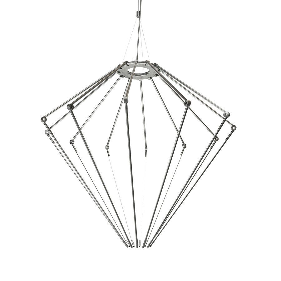 Thin Chandelier: Black Oxide