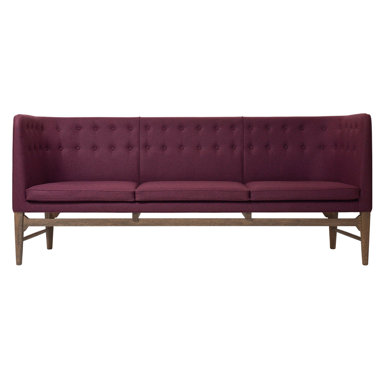 Mayor Sofa AJ5: Oiled Walnut