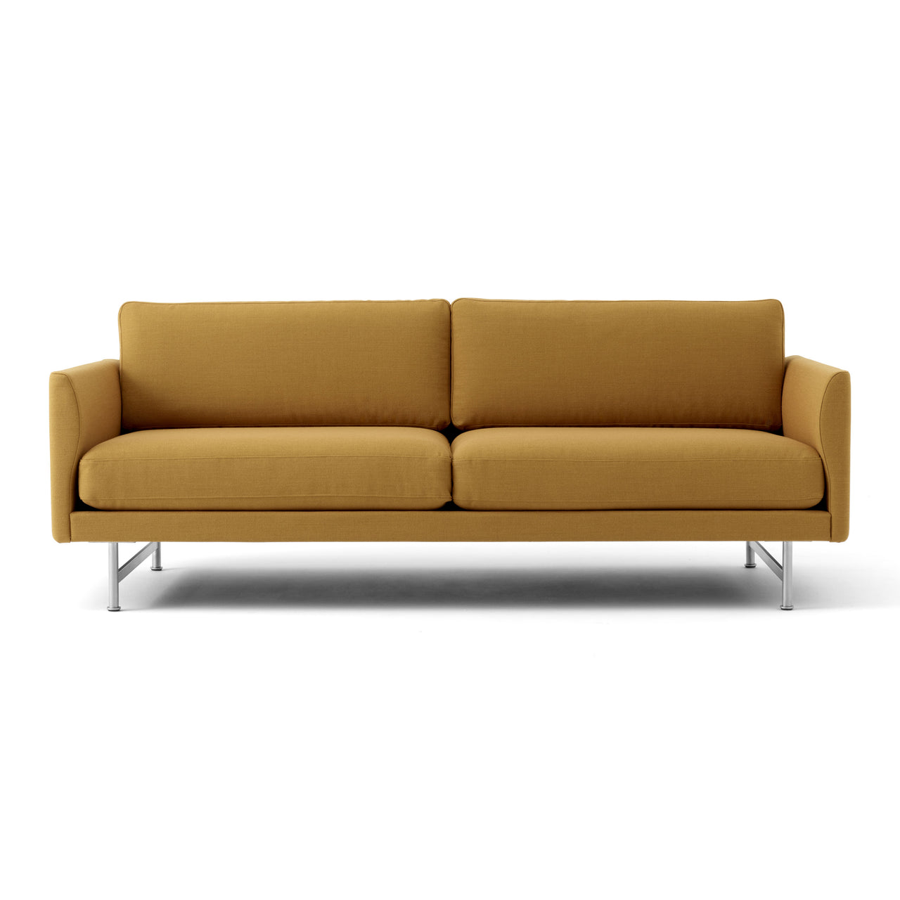 Calmo 2 Seater Sofa: Metal Base