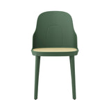 Allez Chair: Molded Wicker + Park Green + Polypropylene