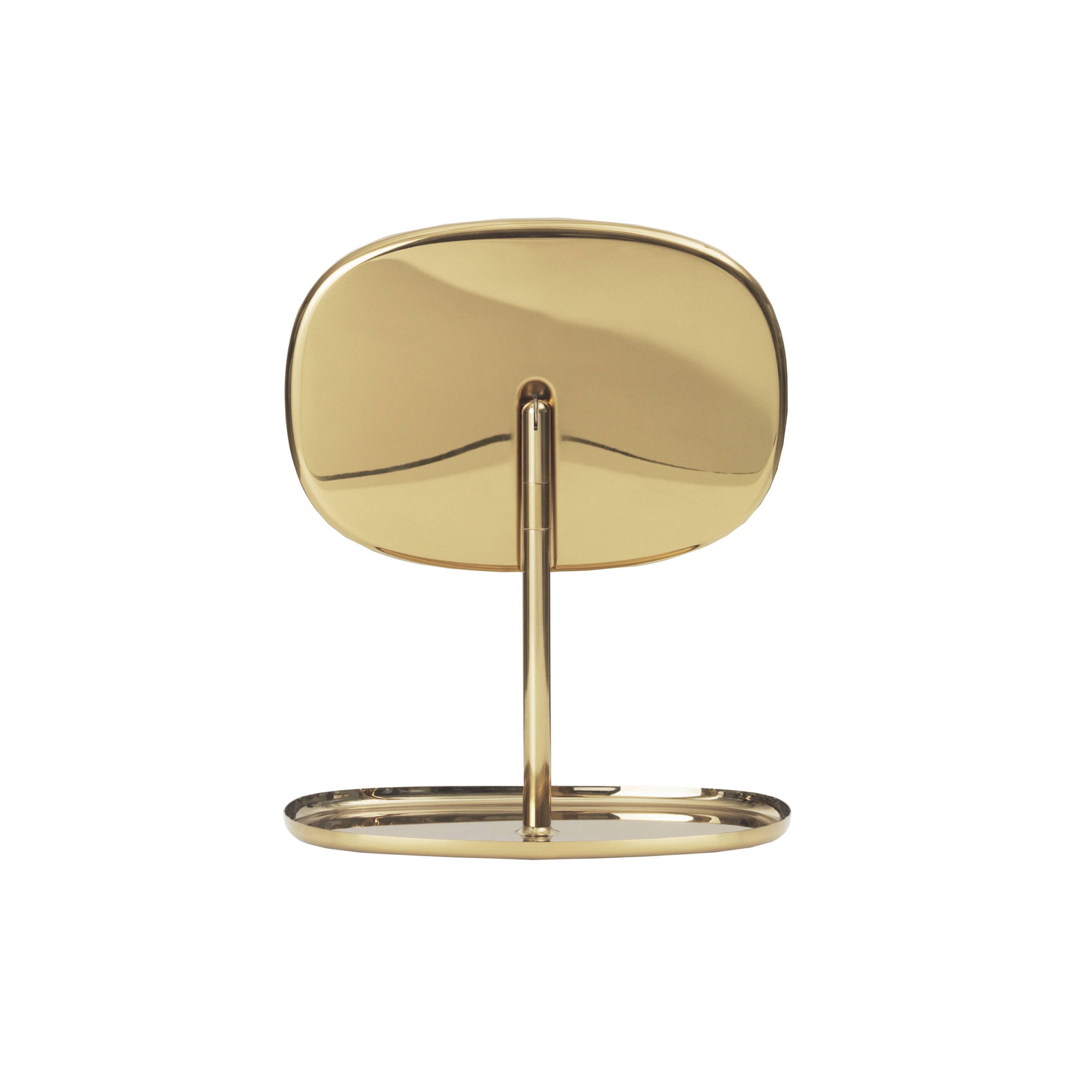 Flip Mirror: Brass