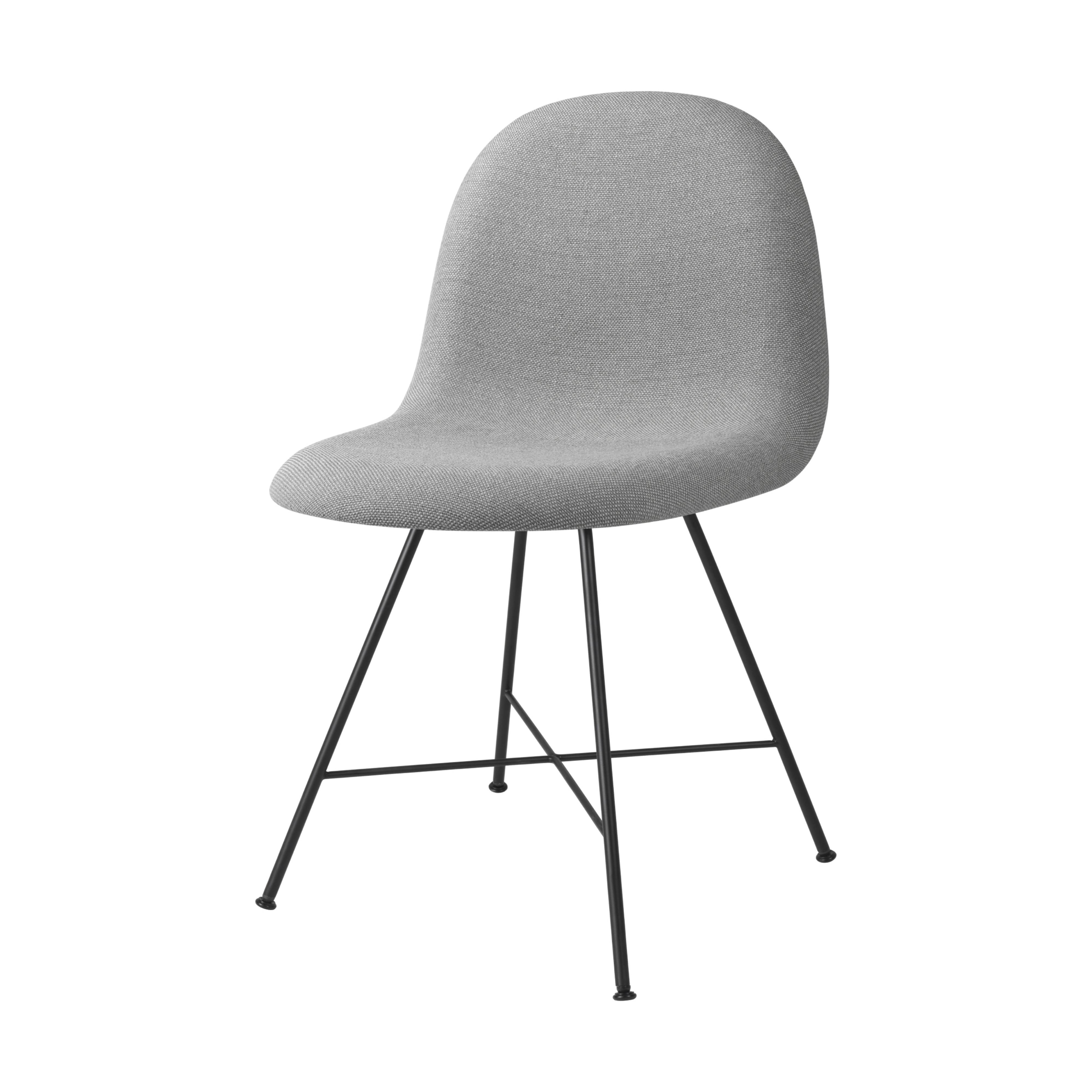 3D Dining Chair: Center Base + Full Upholstery