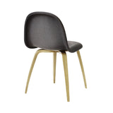 3D Dining Chair: Wood Base + Full Upholstery + Oak