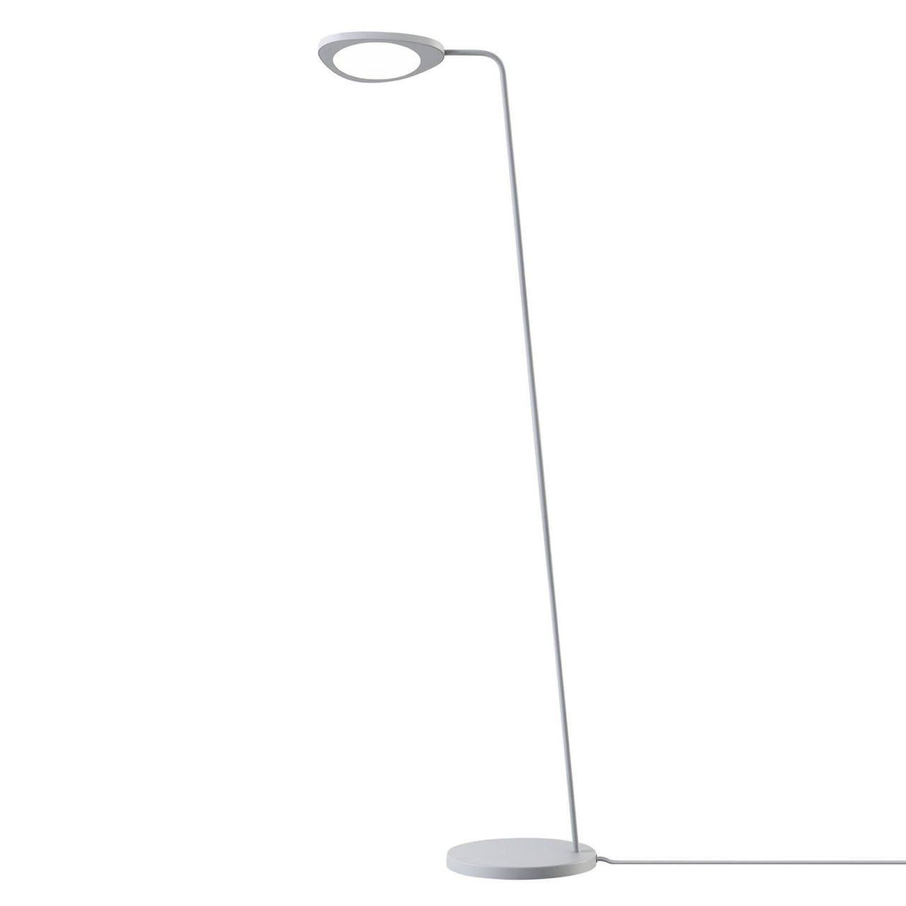 Leaf Floor Lamp: Grey