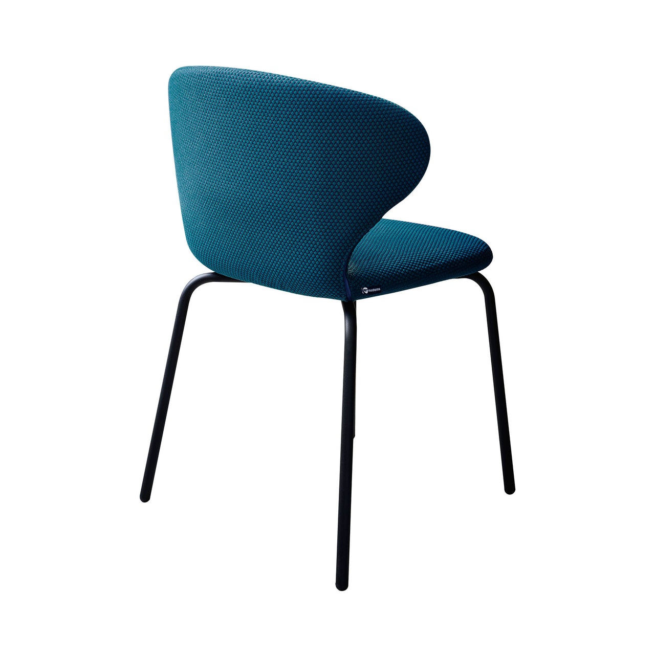 Mula Side Chair: Lacquered Black