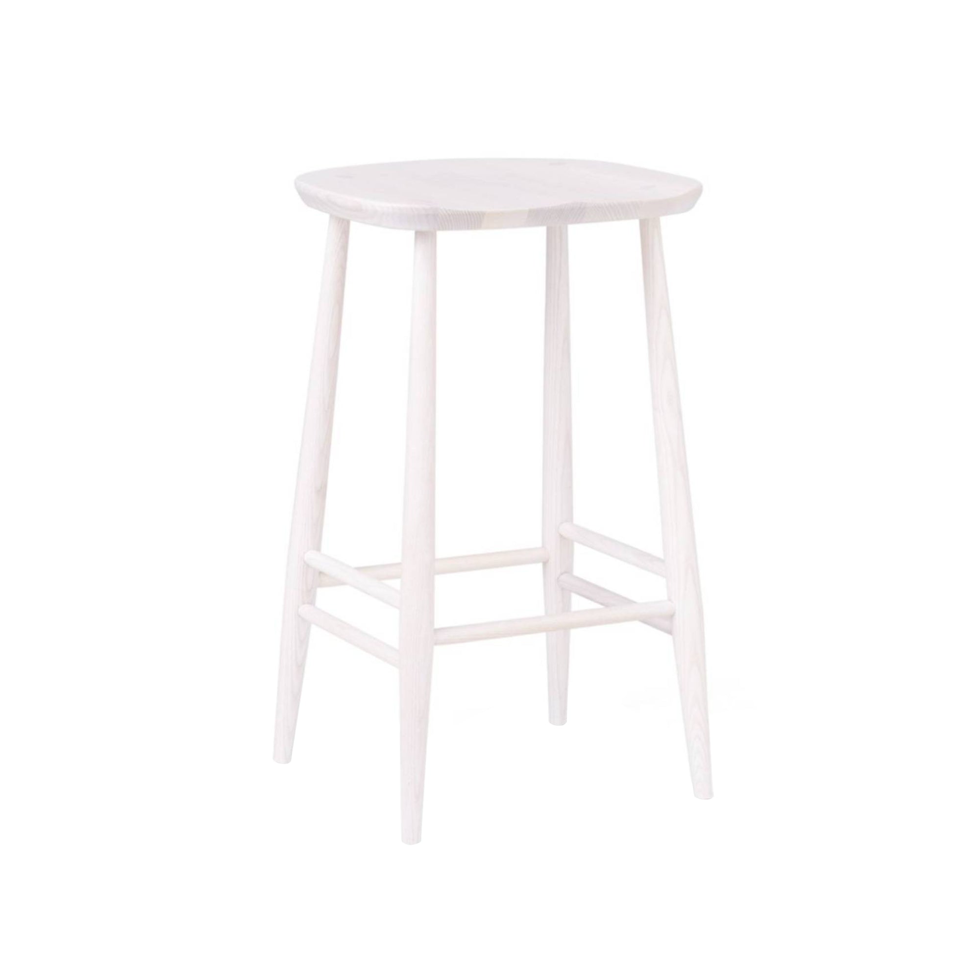 Originals Utility Bar + Counter Stool: Counter + Stained Off White