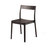 Ballot Chair: Black Lacquered Oak