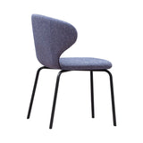 Mula Side Chair: Lacquered Black