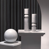 Fulcrum Candlestick: Marble