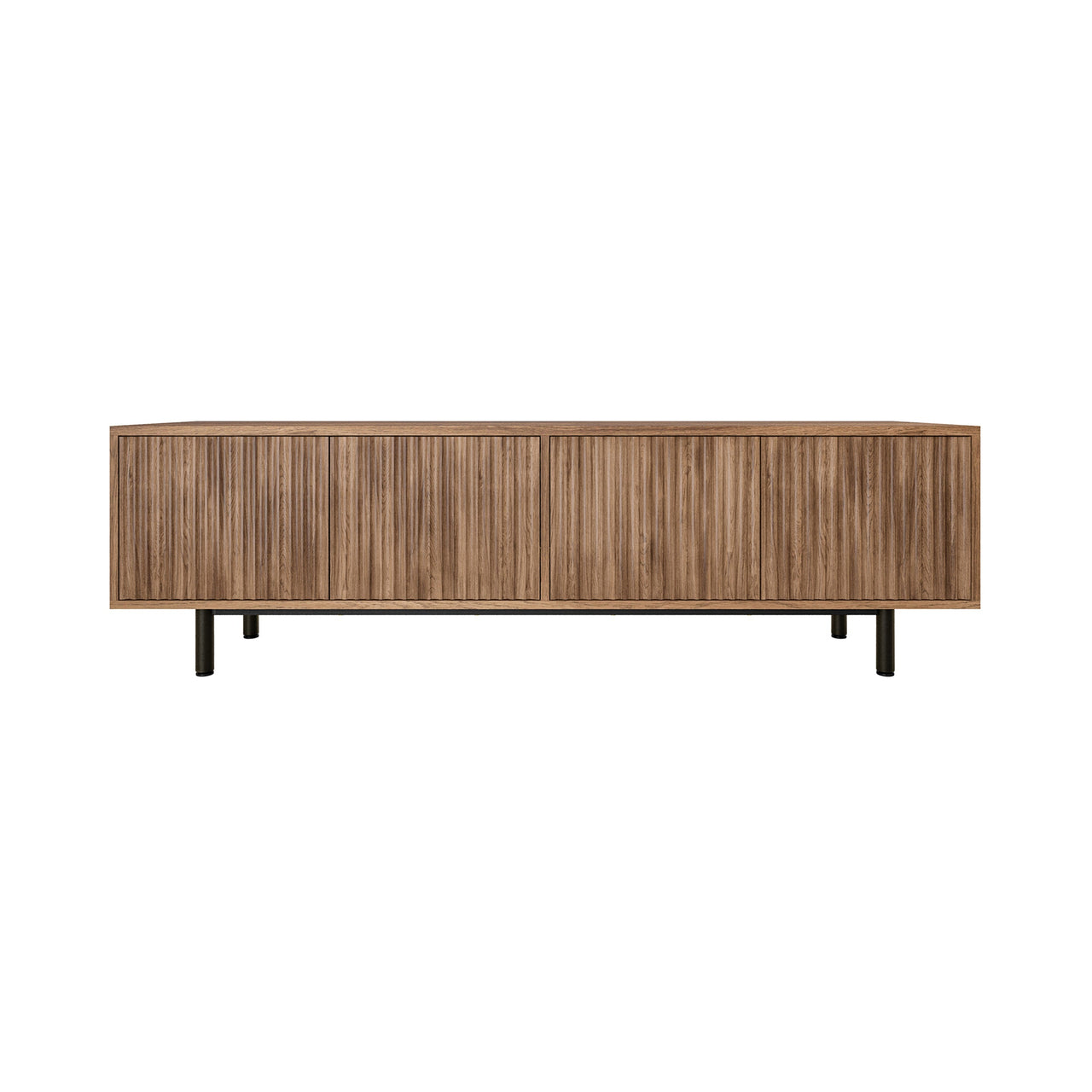 Seiton Cabinet: Low + Natural Walnut