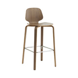 My Chair Bar + Counter Stool: Wood Base + Bar + Walnut