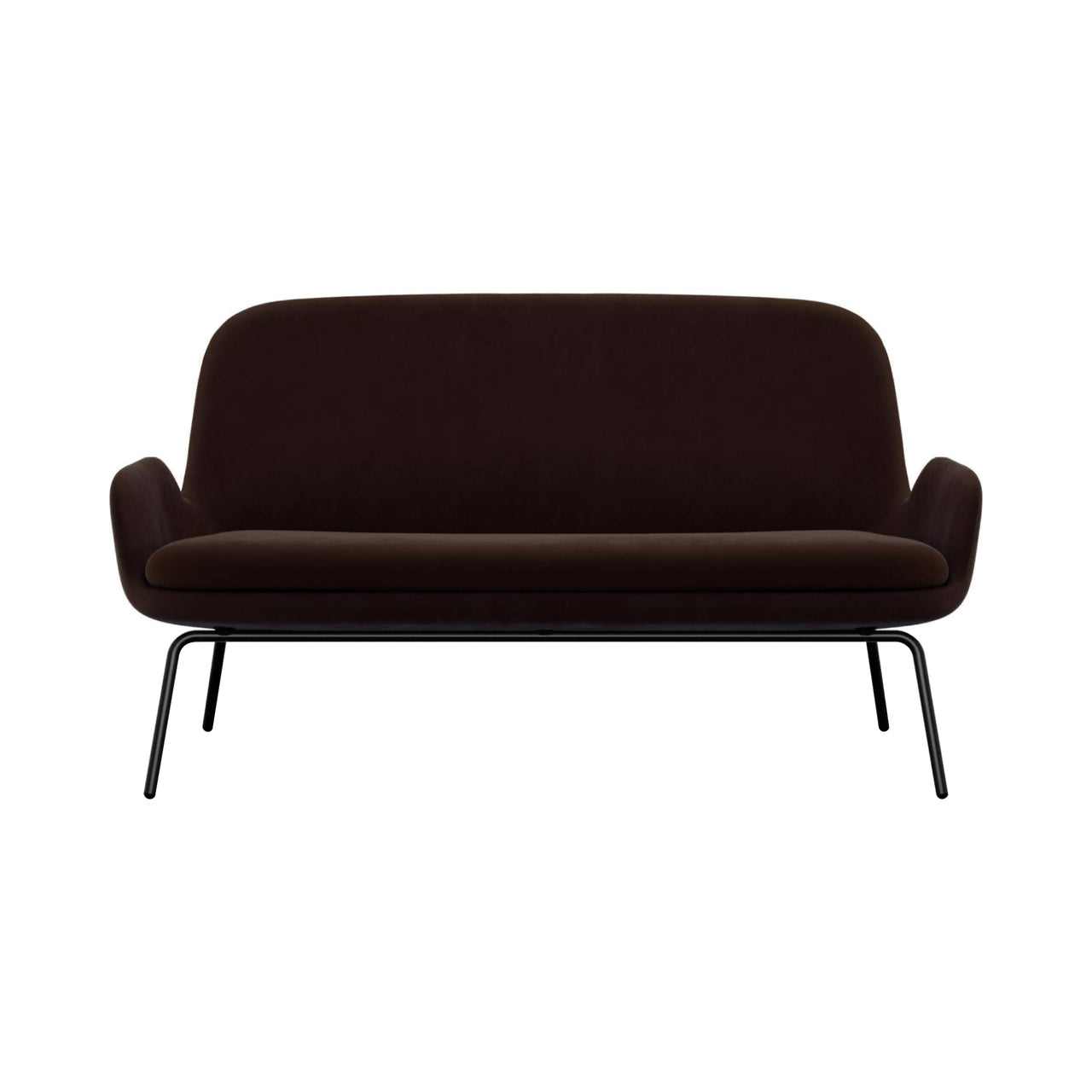 Era Sofa: Metal Base + Black Steel