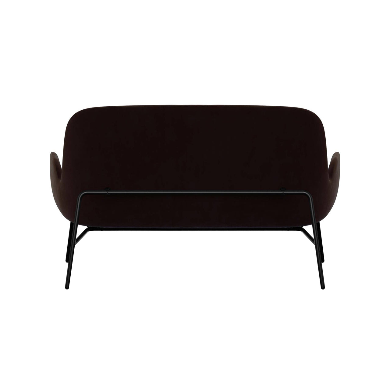 Era Sofa: Metal Base + Black Steel