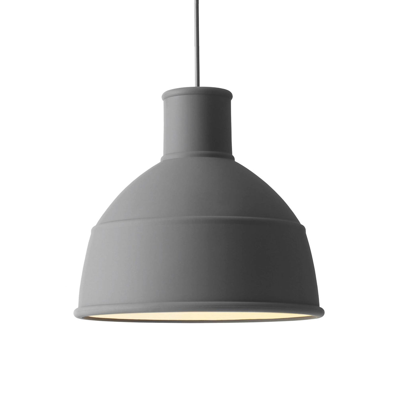 Unfold Pendant Light: Dark Grey